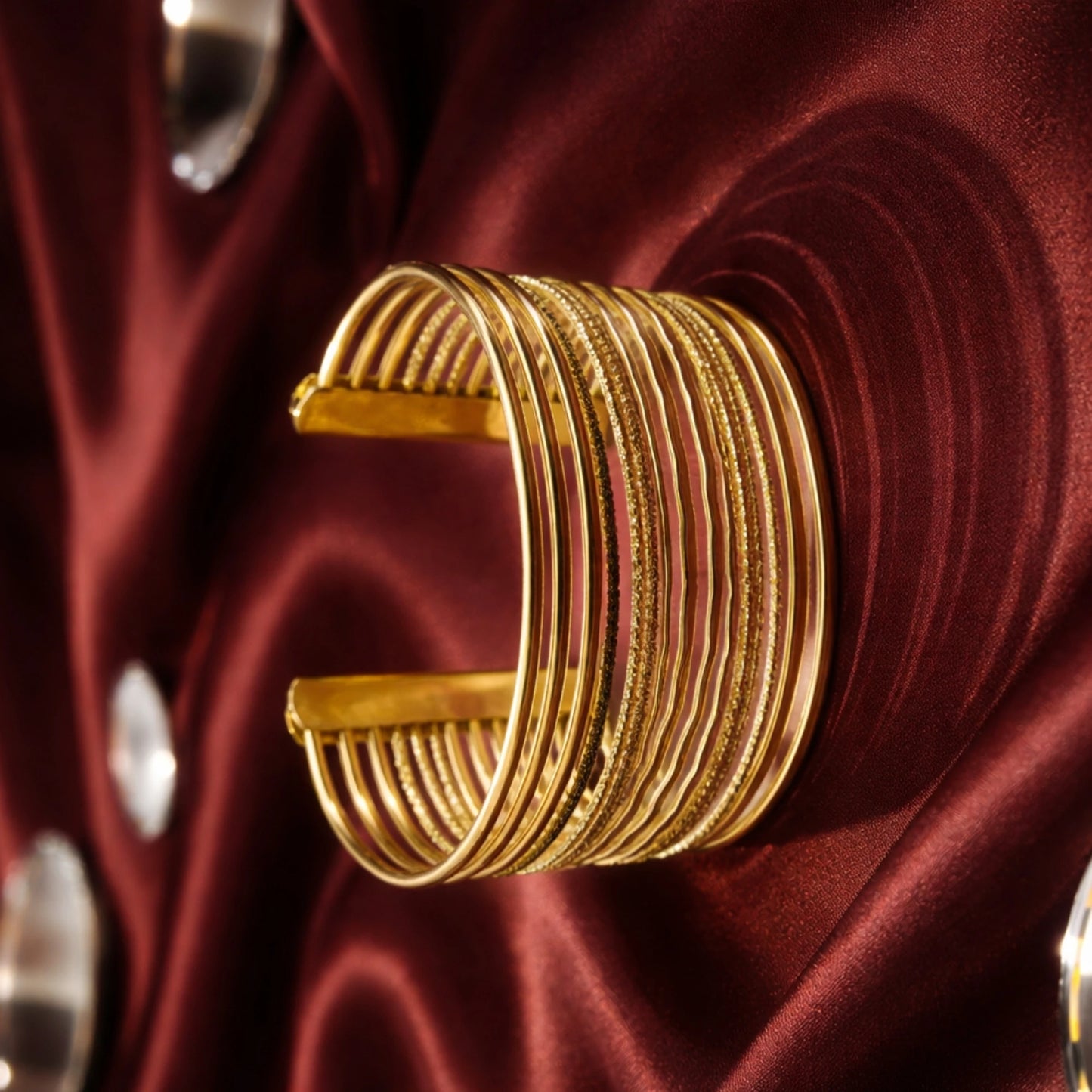 Golden Stripes | Layer Bracelet