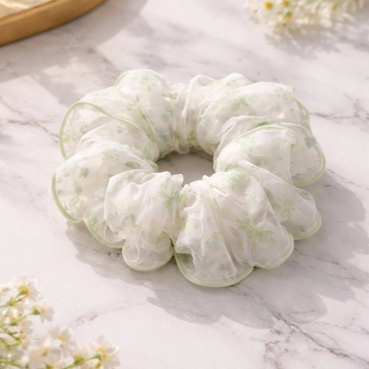 Cloud Puff Scrunchie