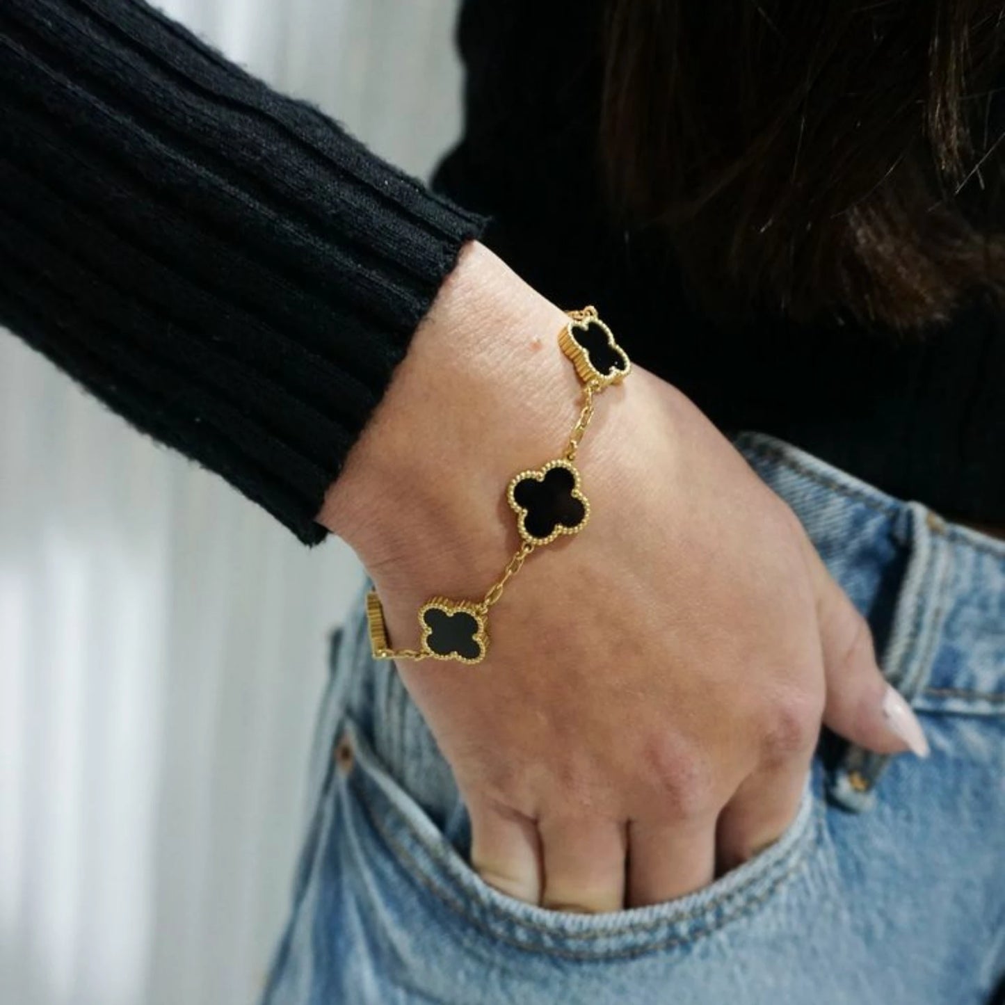 Clover Leaf Viral Bracelet | For Pretty Hands