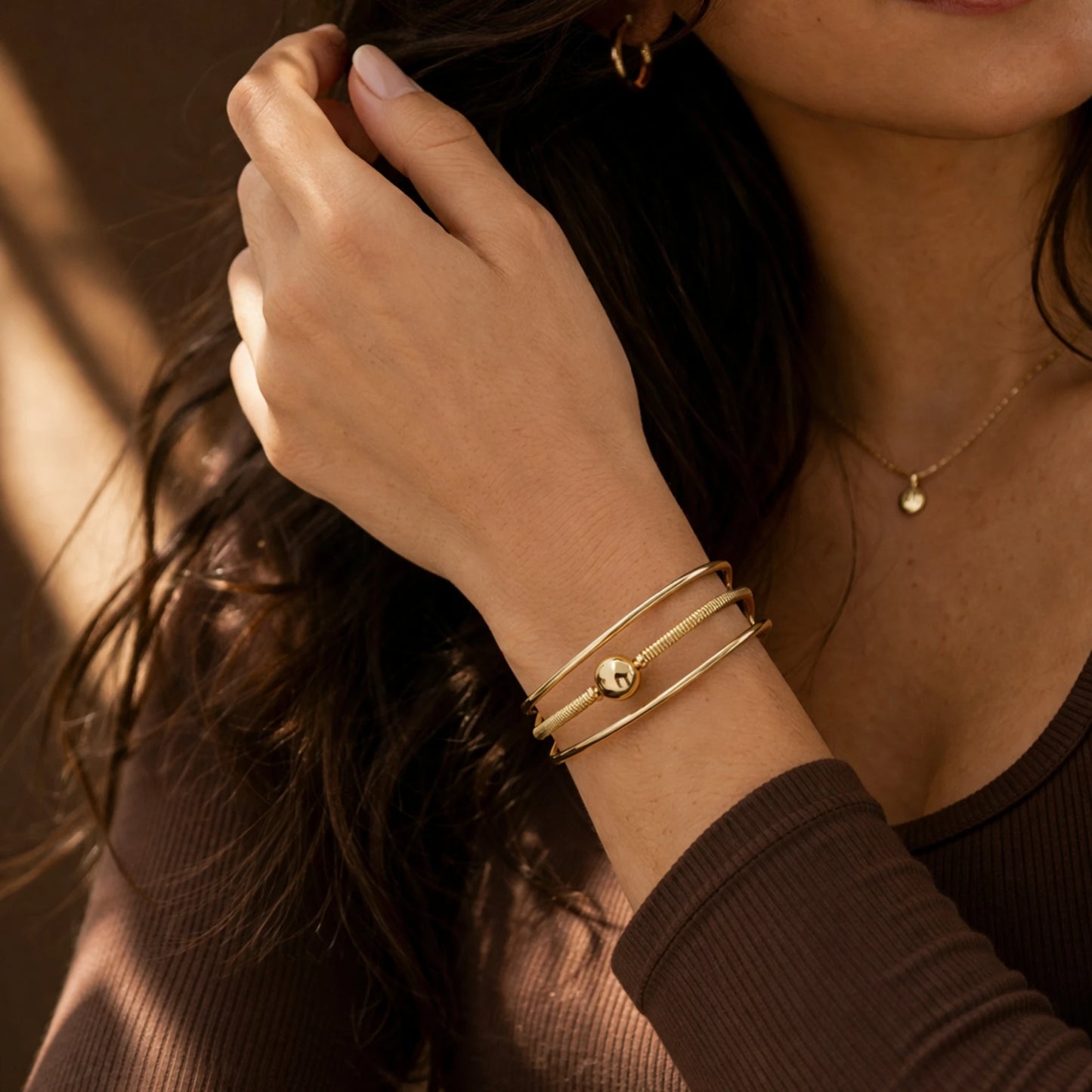 Saturn Ring Cuff