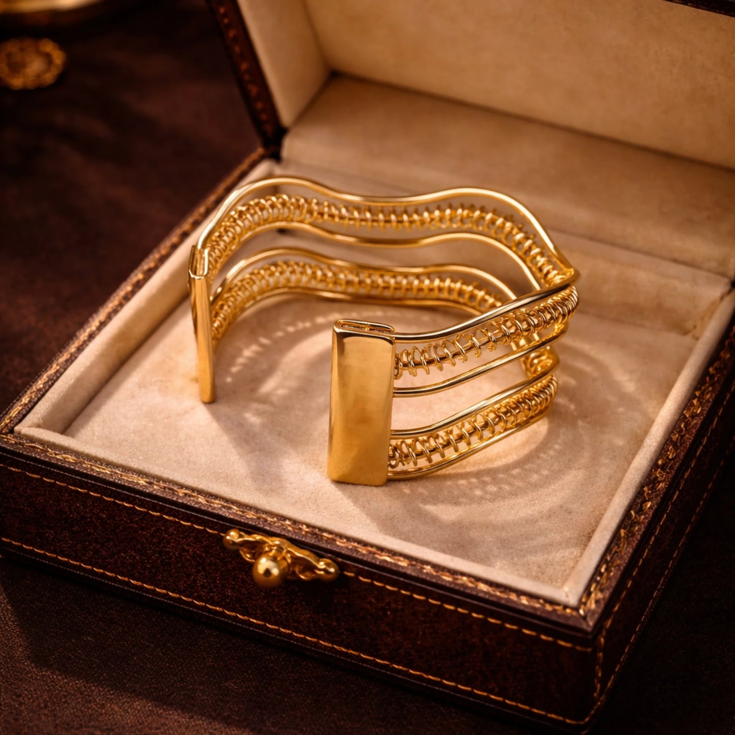 Luxurious Wavy Bracelet