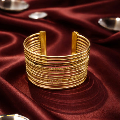 Golden Stripes | Layer Bracelet