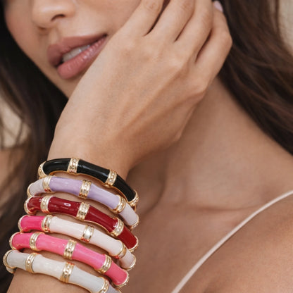 Aurora Acrylic Bangles (Single Piece)