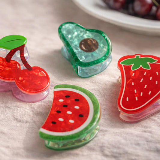 Fruity Mini Claw Clip (Pack of 4)