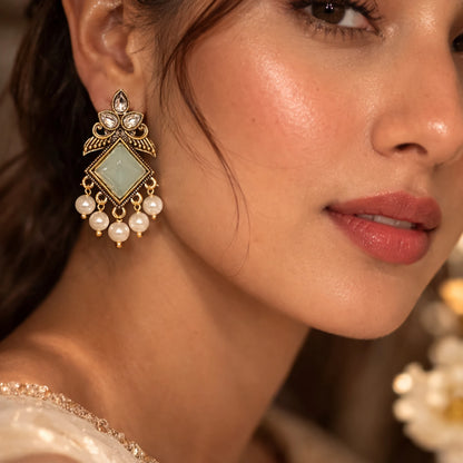 Panna Mahal Earrings