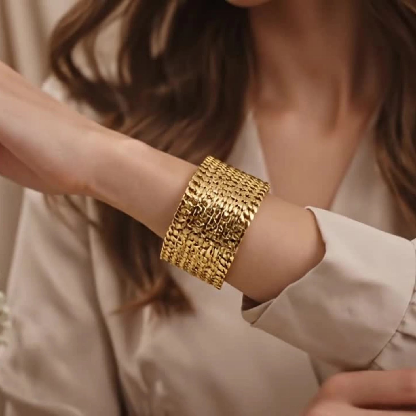 Zigzag Golden Korean Bracelets